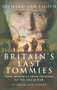 Book cover of Richard Van Emden's Britain's Last Tommies