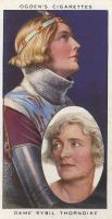 card of Dame Sybil Thorndike